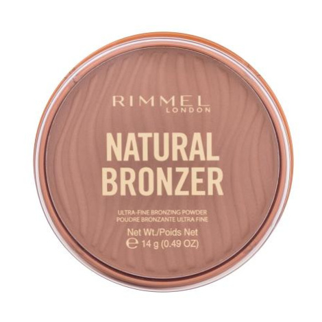 Rimmel London Natural Bronzer Ultra-Fine Bronzing Powder 14 g bronzer pre ženy 003 Sunset