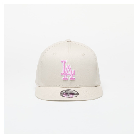 Šiltovka New Era Los Angeles Dodgers MLB Outline 9FIFTY Snapback Cap Stone/ Pink