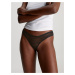 Dámske tangá 000QD3971E UB1 Black - Calvin Klein