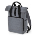 BagBase Unisex batoh na notebook 19 l BG118L Grey Marl