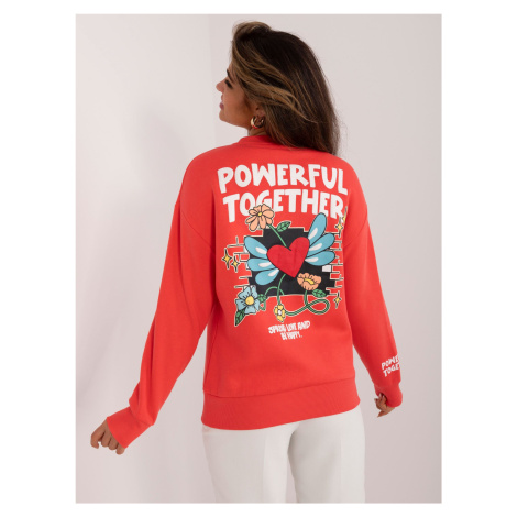 Sweatshirt-D10600T02568E-coral Sublevel