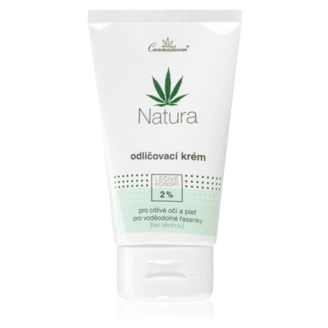 Cannaderm Natura Make-up remover cream jemný odličovací krém s konopným olejom