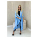 Linen coat blue