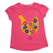 Amaranth blouse with hen