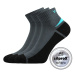 Ponožky VOXX Aston silproX tmavosivé 3 páry 102280