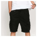 Šortky Urban Classics Double Pocket Cargo Short Black