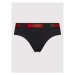 Hugo Klasické nohavičky Sporty Logo 50469643 Čierna