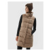 Dámska vesta 4F VEST-AW23TVESF076-82S-LIGHT BROWN