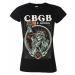 Tričko metal ROCK OFF CBGB Liberty Čierna