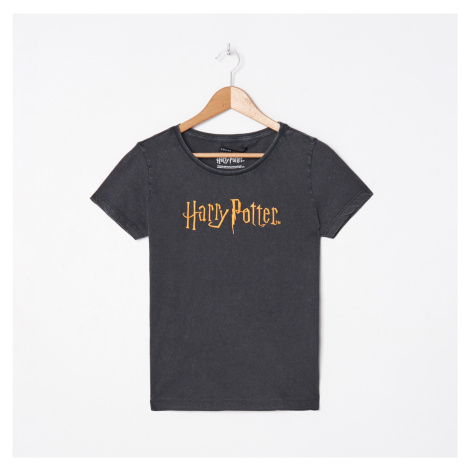 House - Tričko s vyšívaným detailom  Harry Potter - Šedá