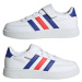 Chlapčenská rekreačná obuv ADIDAS Breaknet 2.0 K cloud white lucid blue bright red