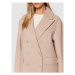 NA-KD Zimný kabát 1018-007241-0140-581 Béžová Oversize