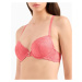 Dámska push-up podprsenka Emporio Armani 167394 4R206 ružová