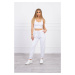 Set top+trousers white