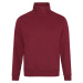 Just Hoods Pánska mikina JH046 Burgundy