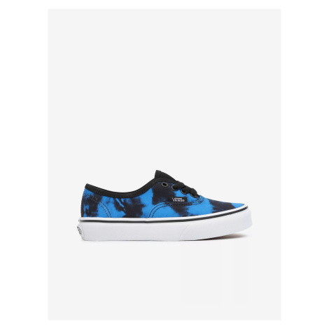 Black-blue children's tie-dye sneakers VANS - Boys