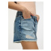 Svetlomodré dámske džínsové kraťasy Guess Relaxed Short