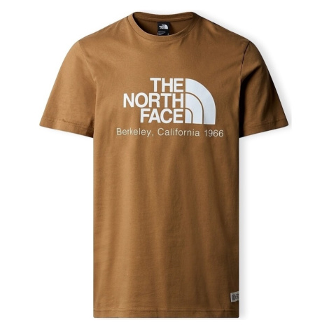 The North Face  Berkeley California T-Shirt - Utility Brown  Tričká a polokošele Hnedá