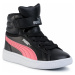 Sneakersy PUMA - Vikky v2 Mid Sl V Ps 370620 01 Black-C/Coral/Silver/White