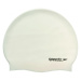 Speedo PLAIN FLAT CAP Plavecká čiapka, biela, veľkosť