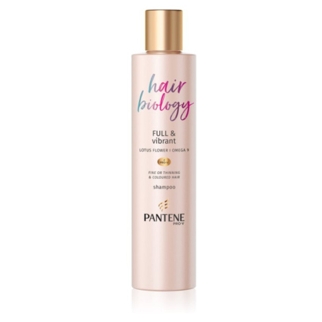 Pantene Hair Biology Full & Vibrant čistiaci a vyživujúci šampón na slabé vlasy