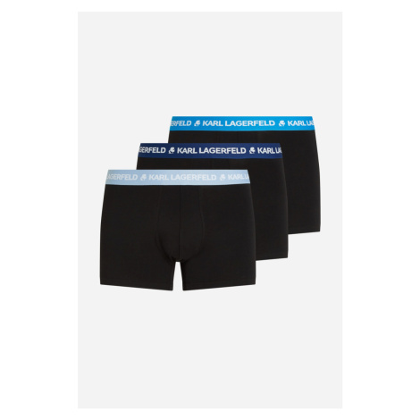 Spodná Bielizeň Karl Lagerfeld Logo Trunk Colorband 3-Pack Diva/Forever/Estate Blue