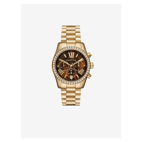 Zlaté dámske hodinky Michael Kors Lexington