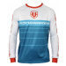 Cyklistický dres s dlhým rukávom MONDRAKER Enduro Trail Jersey long, petrol white red