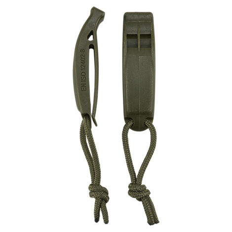 Signal Whistle Molle 2-Pack Olive