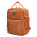 Beagles Hnedý objemný batoh do školy „Scandinavia“ 12L