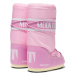 Dámske vysoké zimné topánky MOON BOOT MB ICON NYLON J001 PINK