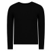 Trendyol Black Men's Fitted Cotton Slim Fit Crew Neck Basic Sweater