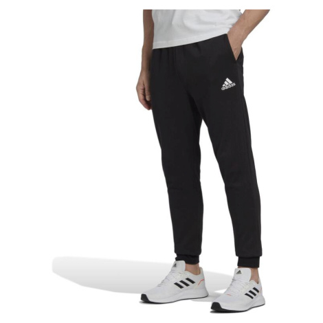 Pánske nohavice na fitness Soft Training čierne Adidas