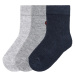 lupilu® Chlapčenské ponožky pre bábätká, 3 páry (sivá/námornícka modrá)