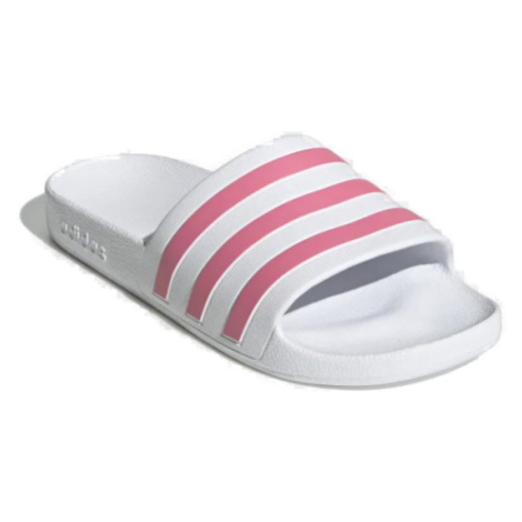 ADIDAS-Adilette Aqua cloud white/rose tone/cloud white Biela