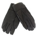 Kožené čierne rukavice