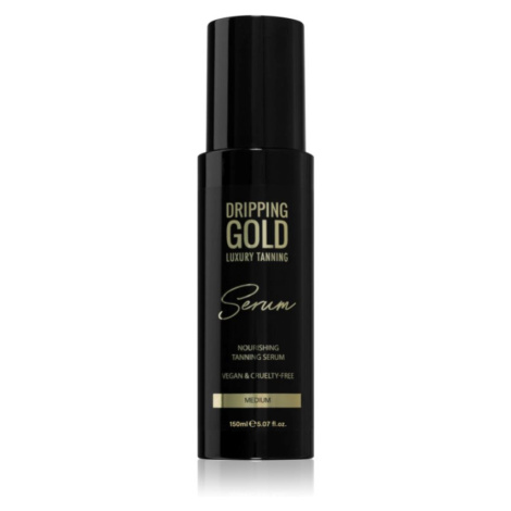 Dripping Gold Luxury Tanning Serum samoopaľovací prípravok na telo a tvár odtieň Ultra Dark