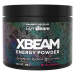 GymBeam XBEAM Energy Powder podpora herného výkonu príchuť Green Apple