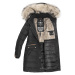 NAVAHOO Zimný kabát 'Paula'  čierna