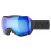 UVEX Downhill 2100 CV Black Mat/Mirror Blue/CV Green Lyžiarske okuliare