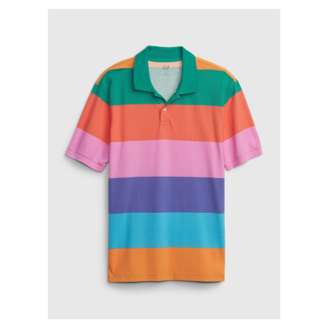 GAP Striped Polo T-shirt - Men