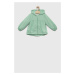 Detská bunda zippy zelená farba