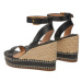 Lauren Ralph Lauren Espadrilky 802940573001 Čierna