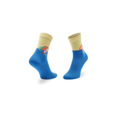Happy Socks Vysoké detské ponožky KSFB01-6300 Modrá