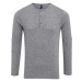 Premier Workwear Pánske tričko s dlhým rukávom PR218 Grey Marl -Cool Grey