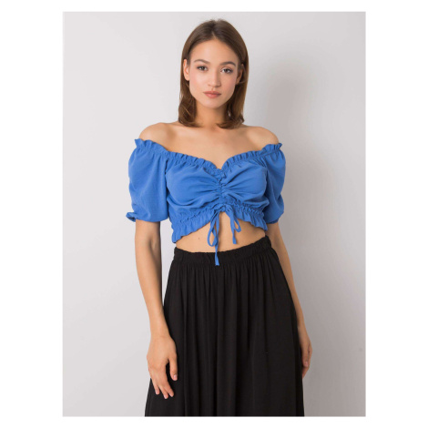 Blouse-RO-BZ-2534.07-blue Rue Paris