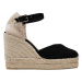 Castañer Espadrilky Chiarata/8ED/001 020983-100-35 Čierna