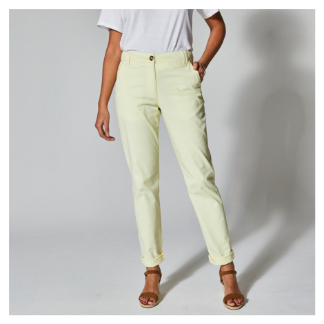 Strečové chino nohavice Blancheporte