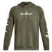 Under Armour RIVAL FLEECE GRAPHIC Pánska mikina, khaki, veľkosť