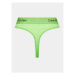 Calvin Klein Underwear Stringové nohavičky 000QF7235E Zelená